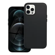 Etui i futerały do telefonów - OEM Leather Mag Cover do iPhone 12 PRO MAX czarny - miniaturka - grafika 1