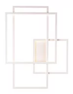 Lampy ścienne - Maxlight Kinkiet Geometric New W0234 nowoczesna oprawa ścienna w kolorze białym W0234 - miniaturka - grafika 1