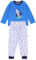 Moda i Uroda OUTLET - Niebieska piżama z rakietą - miniaturka - grafika 1