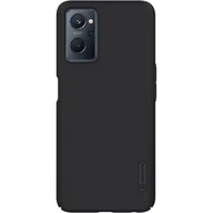 Etui i futerały do telefonów - Nillkin Super Frosted Shield wzmocnione etui pokrowiec + podstawka Realme 9i czarny - miniaturka - grafika 1