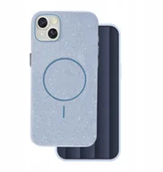Etui i futerały do telefonów - Nakładka Glitter Thin Magsafe case do iPhone 14 niebieski - miniaturka - grafika 1