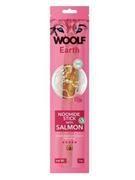 Przysmaki dla psów - WOOLF Woolf Earth Noohide Stick Salmon Przysmak Dla Psa Łosoś Rozmiar XL 85 g - miniaturka - grafika 1