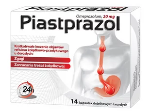 Temapharm Piastprazol 20 mg 14 szt. - Układ pokarmowy - miniaturka - grafika 1