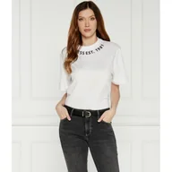 Koszulki i topy damskie - GUESS T-shirt | Relaxed fit - miniaturka - grafika 1