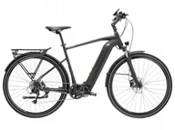 Rowery elektryczne - Rower elektryczny KROSS TRANS HYBRID 4.0 rozmiar S Czarny - miniaturka - grafika 1
