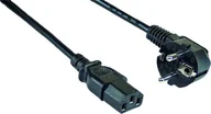Kable komputerowe i do monitorów - InLine Kabel zasilający German Typ F kątowy 3 Pin IEC C13 16652S - miniaturka - grafika 1
