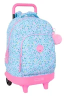 Plecaki - Safta VMB RAJ - Duży plecak na kółkach, kompaktowy, zdejmowany, idealny dla dzieci w różnym wieku, wygodny i wszechstronny, jakość i wytrzymałość, 33 x 22 x 45 cm, Wielobarwna, M, Casual - miniaturka - grafika 1