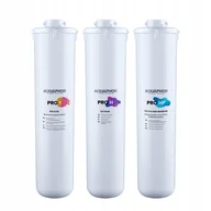 Uzdatniacze wody - Zestaw wkładów do filtra Aquaphor Eco H Pro - miniaturka - grafika 1