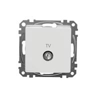Gniazdka elektryczne - Gniazdo TV Schneider Sedna Design SDD111471 końcowe 4dB białe Design  Elements - miniaturka - grafika 1
