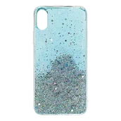Etui i futerały do telefonów - Wozinsky Star Glitter błyszczące etui pokrowiec z brokatem iPhone 11 Pro niebieski - miniaturka - grafika 1