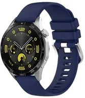 Akcesoria do smartwatchy - Bizon Pasek Strap Watch Silicone Pro do Huawei Watch GT 4 41 mm, granatowy - miniaturka - grafika 1