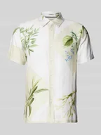 Koszule męskie - Koszula casual z wiskozy o kroju regular fit - miniaturka - grafika 1