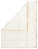 Kołdry - KOŁDRA PUCHOWA 160/200 1,6 KG ECRU - miniaturka - grafika 1