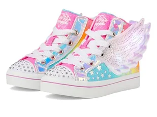 Skechers TWI-Lites 2.0 Dreamy Wings Botki, różowe/Multi, 43 EU, różowy, wielokolorowy, 9.5 UK Child - Botki damskie - miniaturka - grafika 1