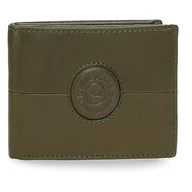 Portfele - Pepe Jeans Cracker Portfel Poziomy z portmonetką Zielony 11x8x1 cms Skóra, Zielony, Talla única, Portfel poziomy z portmonetką - miniaturka - grafika 1