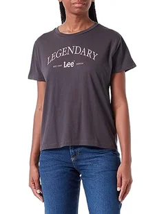 Lee Legendary T-shirt damski, czarny, XL - Koszulki i topy damskie - miniaturka - grafika 1