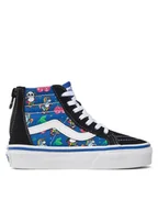 Buty dla dziewczynek - Vans Tenisówki Uy Sk8-Hi Zip VN0005VSBOQ1 Czarny - miniaturka - grafika 1