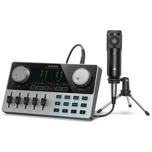 Zestaw z mikrofonem DONNER Podcast Bundle - Mikrofony komputerowe - miniaturka - grafika 1
