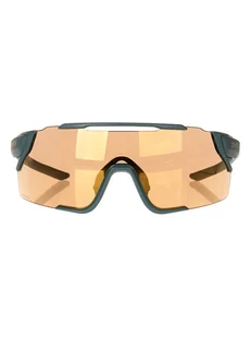 SMITH Okulary sportowe "Velocity" w kolorze pomarańczowo-zielonym - Okulary przeciwsłoneczne - miniaturka - grafika 1