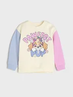 Swetry dla dziewczynek - Sinsay - Bluza Psi Patrol - kremowy - miniaturka - grafika 1