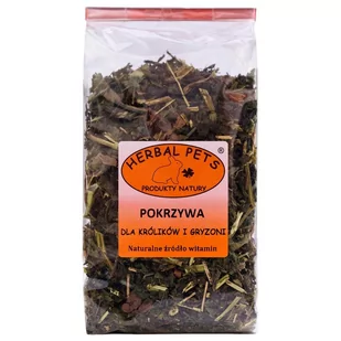 Herbal Pets pokrzywa dla królików i gryzoni 70g - Przysmaki dla gryzoni - miniaturka - grafika 1