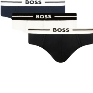 BOSS Slipy 3-pack HipBr 3P Bold - Majtki męskie - miniaturka - grafika 1