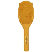 Szczotki do włosów dla dzieci - Harry Potter Hufflepuff Szczotka do włosów, szczotka do rozczesywania, okrągła, żółta, borsuk Uniwersalny - miniaturka - grafika 1