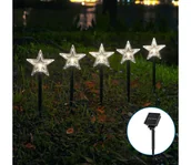 Lampy ogrodowe - Aigostar LED solární vánoční světlo 1m IP65, 0,054W, studená bílá - miniaturka - grafika 1