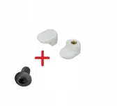 Hulajnogi elektryczne - Hak Zaczep Błotnik Tył Xiaomi M365 / M365 PRO / PRO 2 / 1S / Essential / Mi 3 - Biały - miniaturka - grafika 1