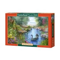 Castorland Puzzle 1500 Czarne łabędzie CASTOR - Puzzle - miniaturka - grafika 1