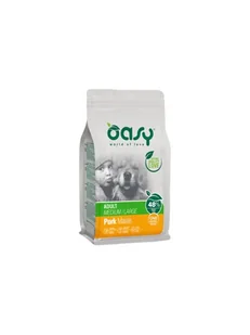 OASY Adult M/L Wieprzowina 12kg - Sucha karma dla psów - miniaturka - grafika 1