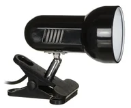 Lampy stojące - Lampka na biurko mocowana na klips kolor czarny metalowa duży gwint E27 - miniaturka - grafika 1