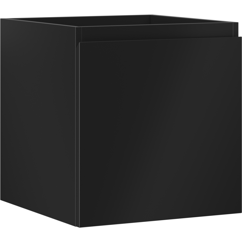 Mexen Orio szafka łazienkowa podumywalkowa 45 cm, 1 szuflada, czarna mat - 91A10-04547-1-BF71