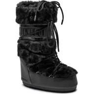 Śniegowce damskie - Moon Boot Ocieplane śniegowce ICON FAUX FUR - miniaturka - grafika 1