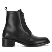 Botki damskie - Botki Gino Rossi DOTTY-26204PE Czarny - miniaturka - grafika 1