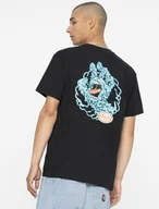 Koszulki męskie - t-shirt męski SANTA CRUZ SCREAMER TEE Black - miniaturka - grafika 1