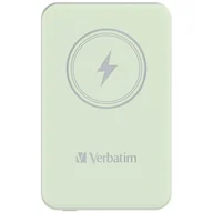 Powerbanki - Verbatim Charge 'n' Go Magnetic Wireless Power Bank 5000mAh zielony - miniaturka - grafika 1