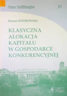 Ekonomia - Klasyczna alokacja kapitału w gospodarce konkurencyjnej - miniaturka - grafika 1