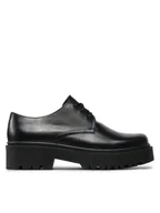 Półbuty damskie - Lasocki Oxfordy WB-ALESSIA-02 Czarny - miniaturka - grafika 1