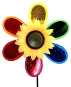 Zabawki i gry sportowe - WIATRAK WIATRACZEK OGRODOWY KOLOROWY ZABAWKA WIATRAKI - miniaturka - grafika 1