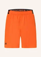 Spodenki damskie - Under Armour Szorty Treningowe Ua Vanish Woven orange - miniaturka - grafika 1