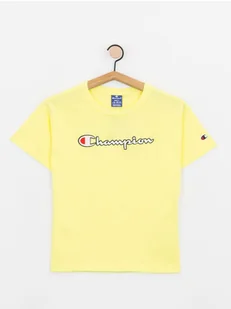 Champion Koszulka w kolorze żółtym - Spodnie sportowe damskie - miniaturka - grafika 1
