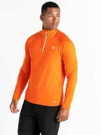 Odzież trekkingowa męska - Dare 2b Bluza polarowa "Fuse Up II Core" w kolorze pomarańczowym - miniaturka - grafika 1