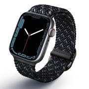 Akcesoria do smartwatchy - Apple Pasek wymienny Uniq Aspen Designer Edition na Watch 42/44/45mm UNIQ-45MM-ASPDEOBLU) Niebieski - miniaturka - grafika 1