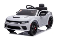 Pojazdy elektryczne dla dzieci - Auto na Akumulator Dodge Charger SRT Hellcat Redeye na licencji BIAŁY - miniaturka - grafika 1