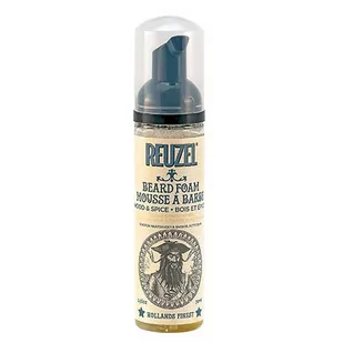 Reuzel Reuzel Beard Foam odżywka do brody w piance Wood&amp;Spice 70ml - Kosmetyki i akcesoria do pielęgnacji brody - miniaturka - grafika 1