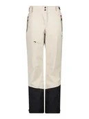 Spodnie narciarskie - CMP Spodnie narciarskie w kolorze beżowo-czarnym - miniaturka - grafika 1