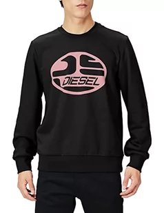 Diesel Męska bluza z kapturem S-Gymnastik K26, 9xx-0hayt, M - Bluzy męskie - miniaturka - grafika 1