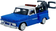 Samochody i pojazdy dla dzieci - GMC C1000 Fenderside pickup 1966 Tow Truck 1:24 Motormax 75346 - miniaturka - grafika 1
