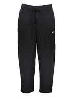 Spodnie sportowe damskie - Nike Spodnie dresowe "Phoenix" w kolorze czarnym - miniaturka - grafika 1